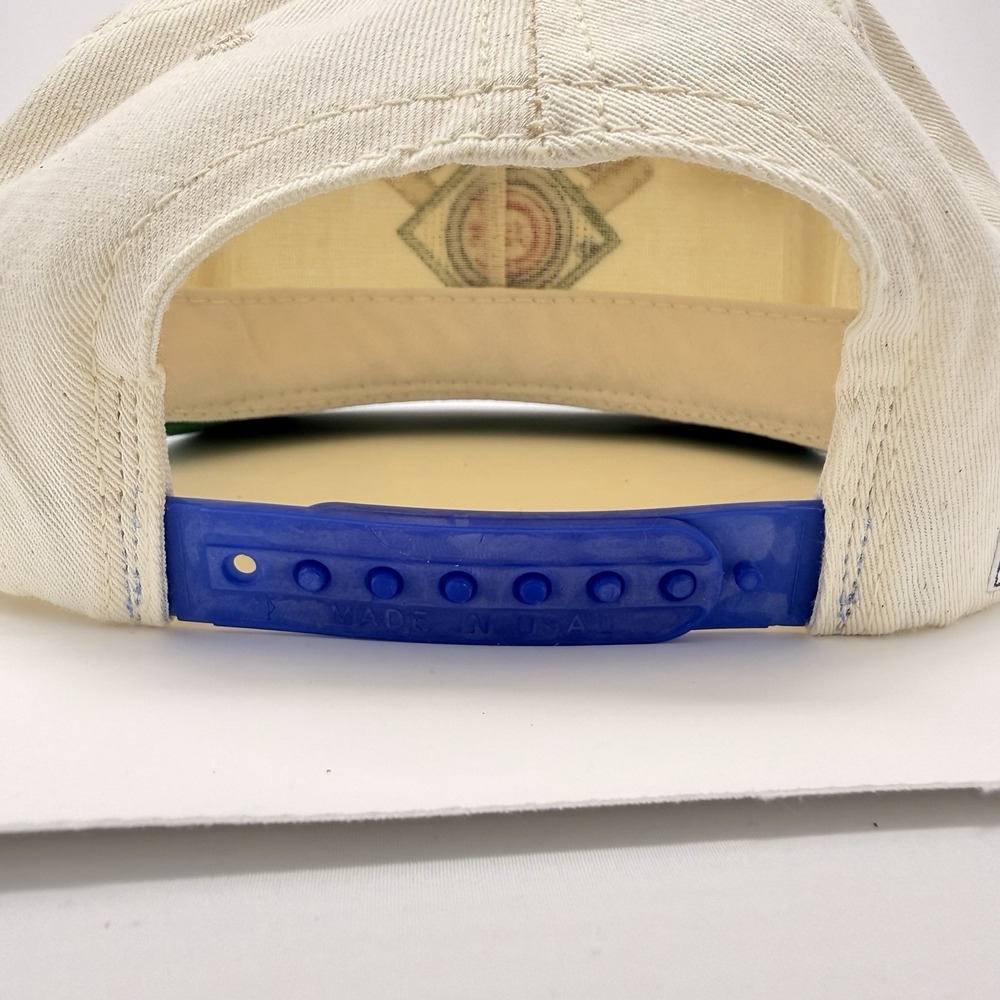 Vintage 1991 Chicago Cubs Snapback Hat The Game Cream Blue NWT Limited‎ - Picture 13 of 16